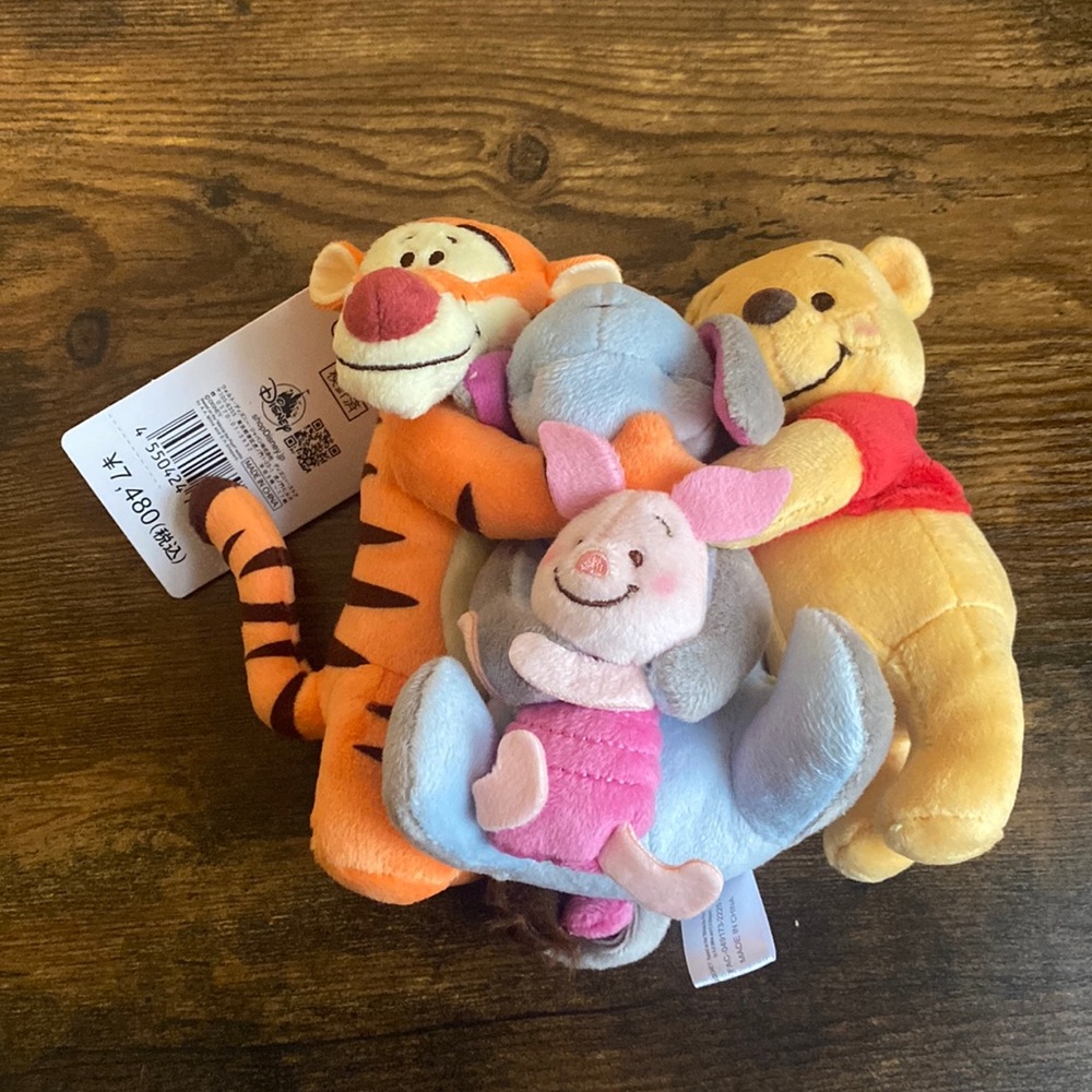 Tokyo Disney Winnie the Pooh family
